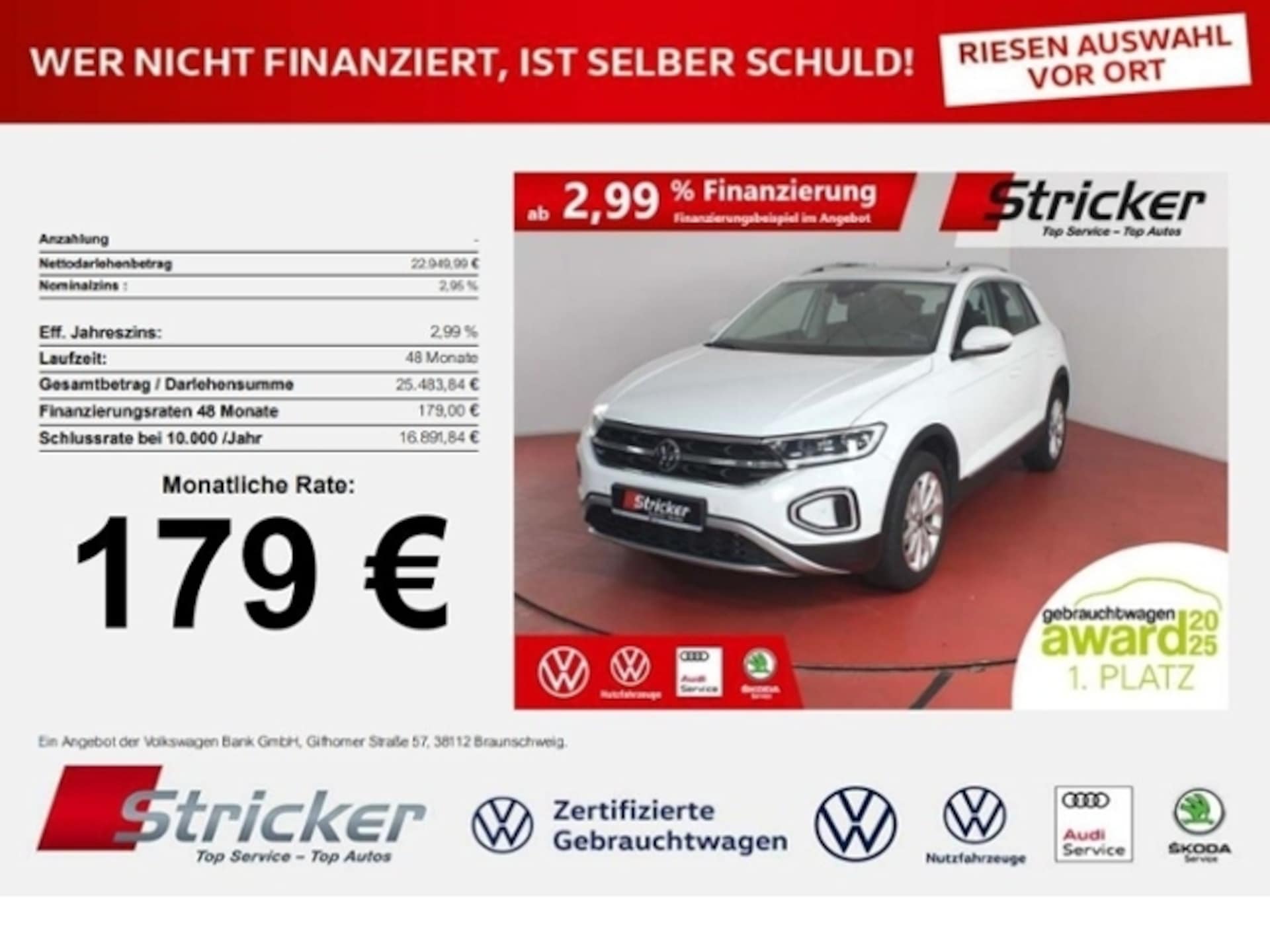 Volkswagen T-Roc 2025