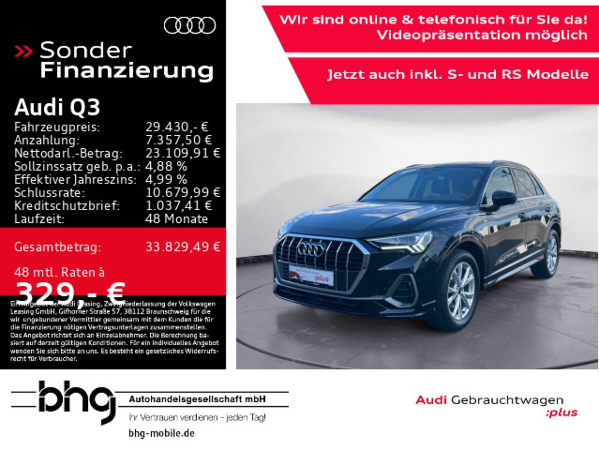 Audi Q3 SUV S line