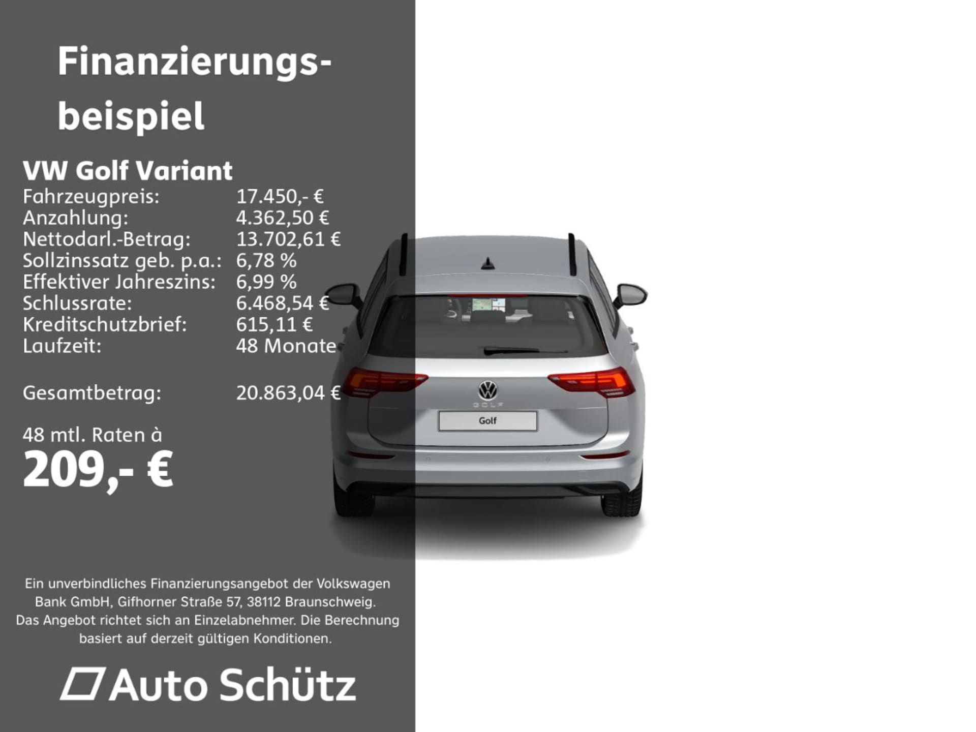 Volkswagen Golf Variant — Volkswagen Golf Variant Golf VIII Variant 1.0 TSI Life+Navi+LED+SHZ+ACC+PDC