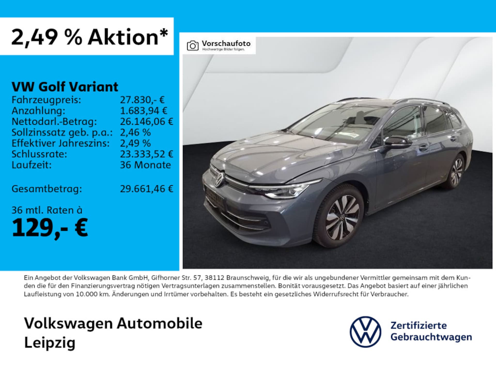 Volkswagen Golf Variant Goal