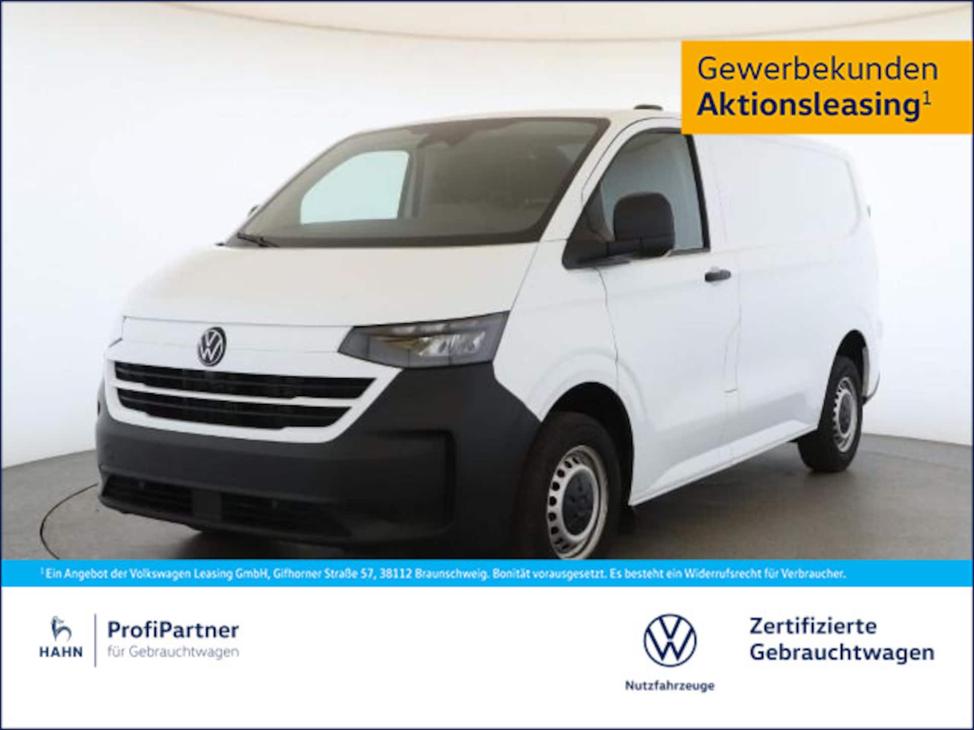 Volkswagen Transporter Kasten kurzer Radstand