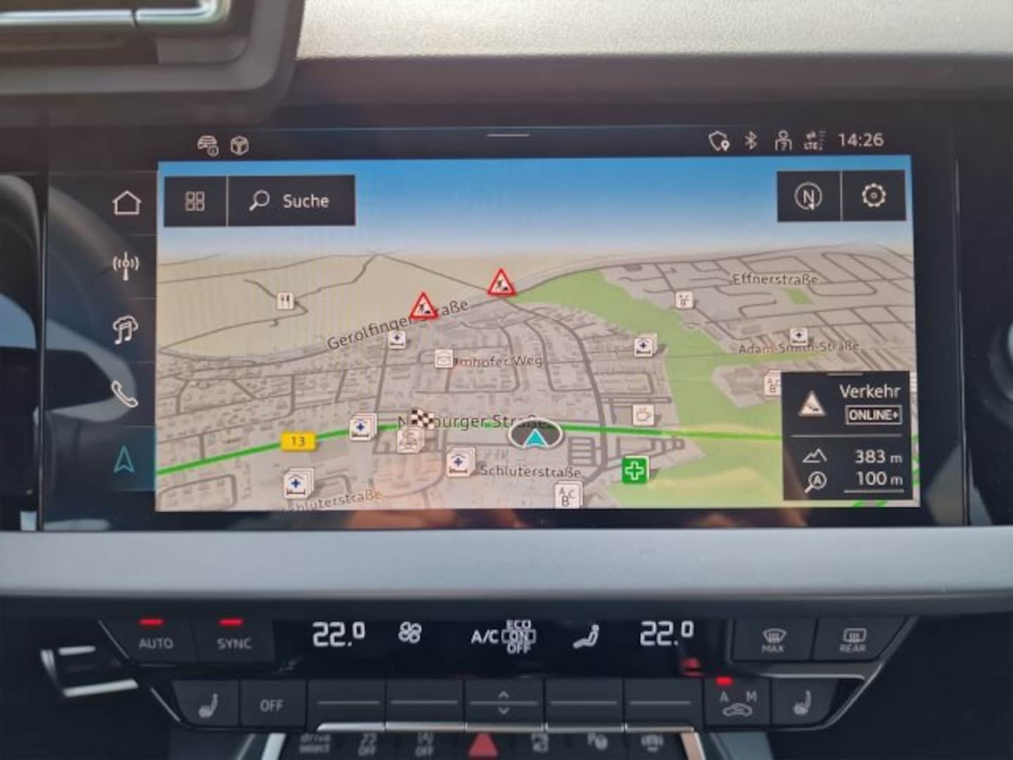 Bild über Audi A3 Sportback S line 35 TFSI S tronic - für weitere Informationen kontaktieren Sie den Audi Partner