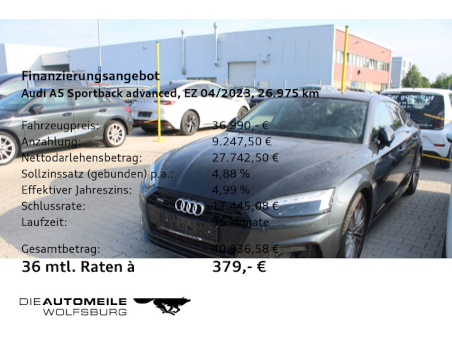 Audi A5 Sportback Advanced