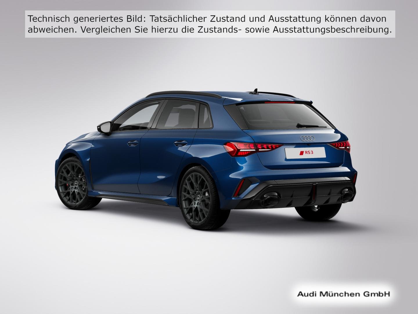 Bild über Audi RS 3 Sportback TFSI quattro 294 kW S tronic - für weitere Informationen kontaktieren Sie den Audi Partner