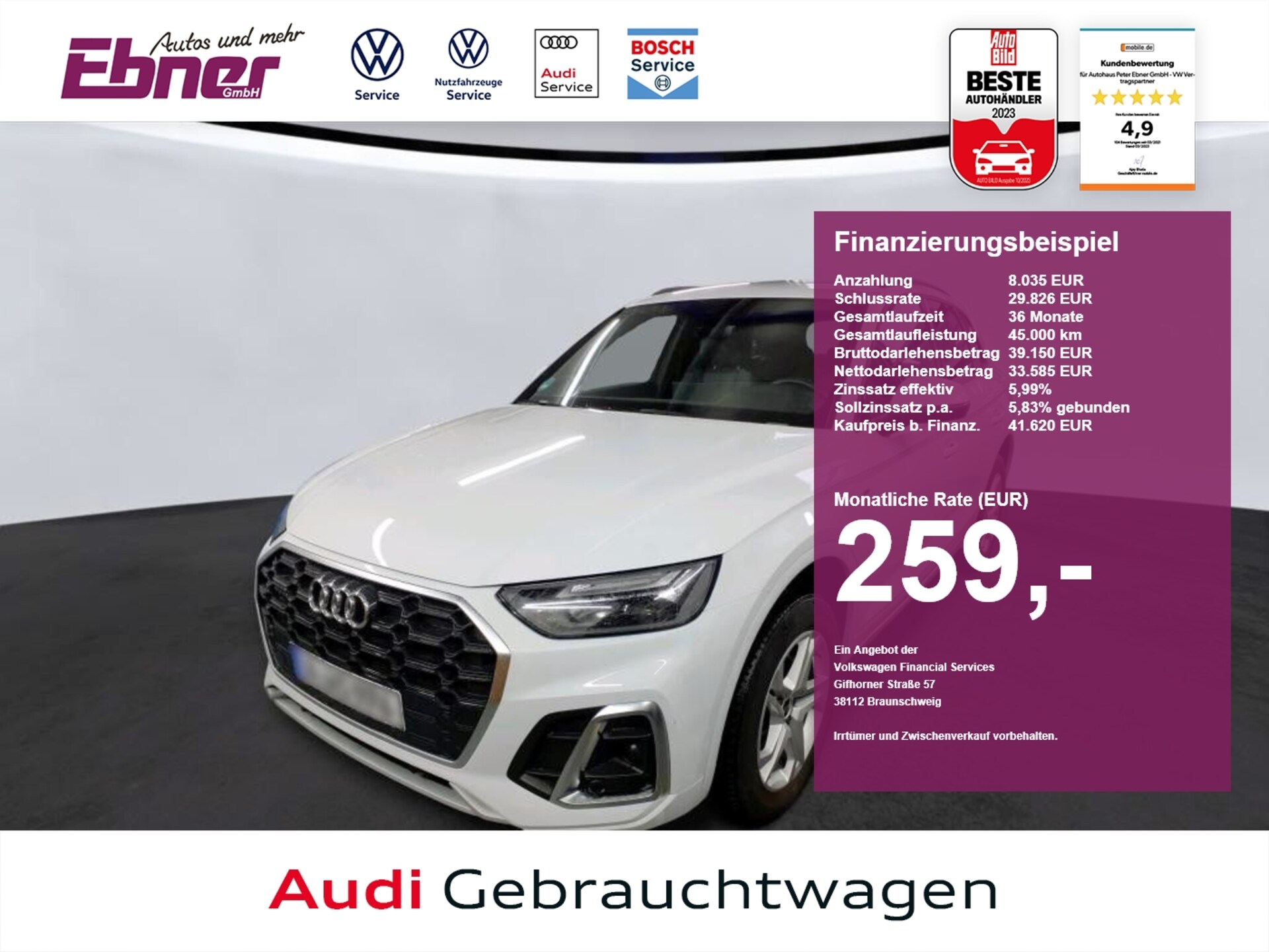 Audi Q5 SUV S line