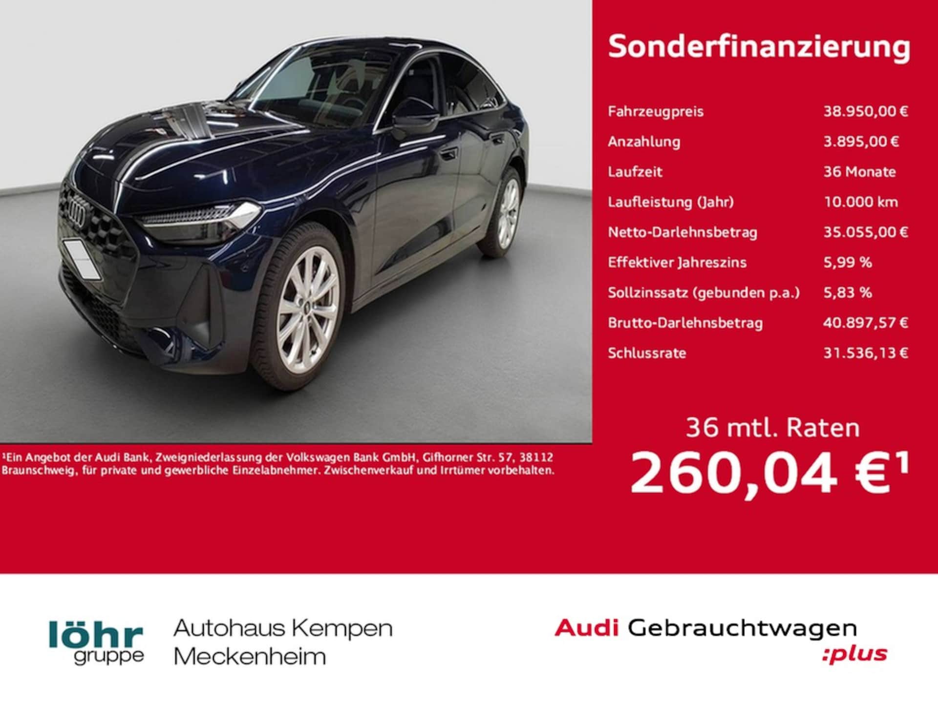Audi A5 Limousine