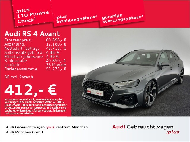 Image about Audi RS 4 Avant TFSI quattro tiptronic