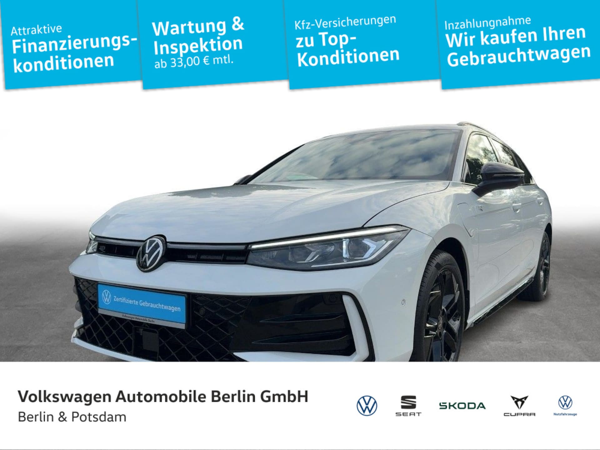 Volkswagen Passat — Volkswagen Passat Passat Variant 1.5 eHybrid R-Line DSG ACC LED Pano Navi