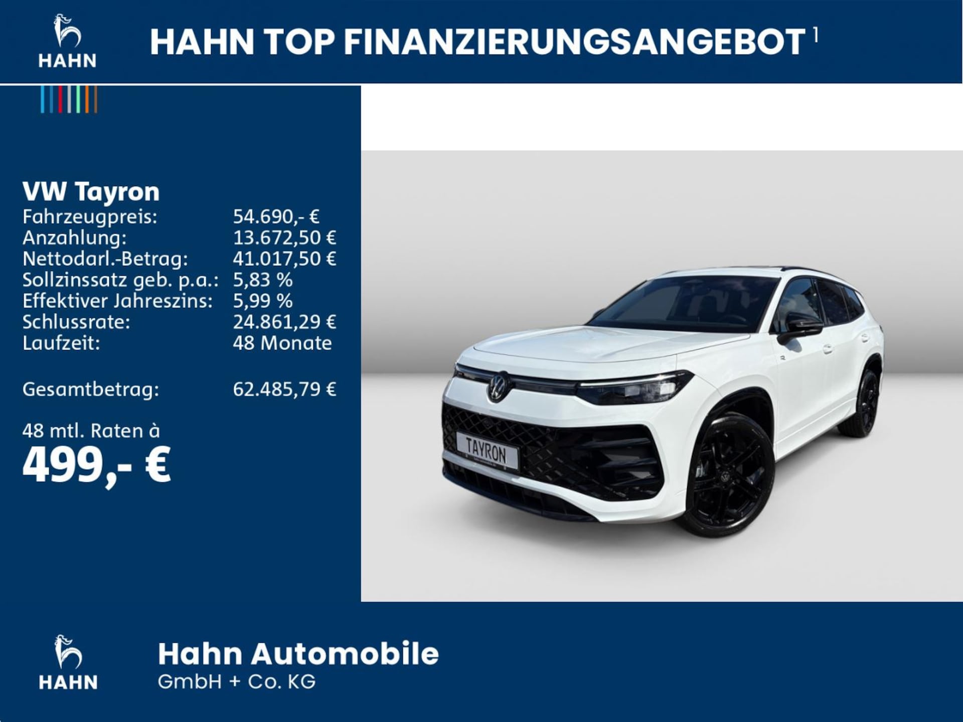 Volkswagen Tayron R-Line