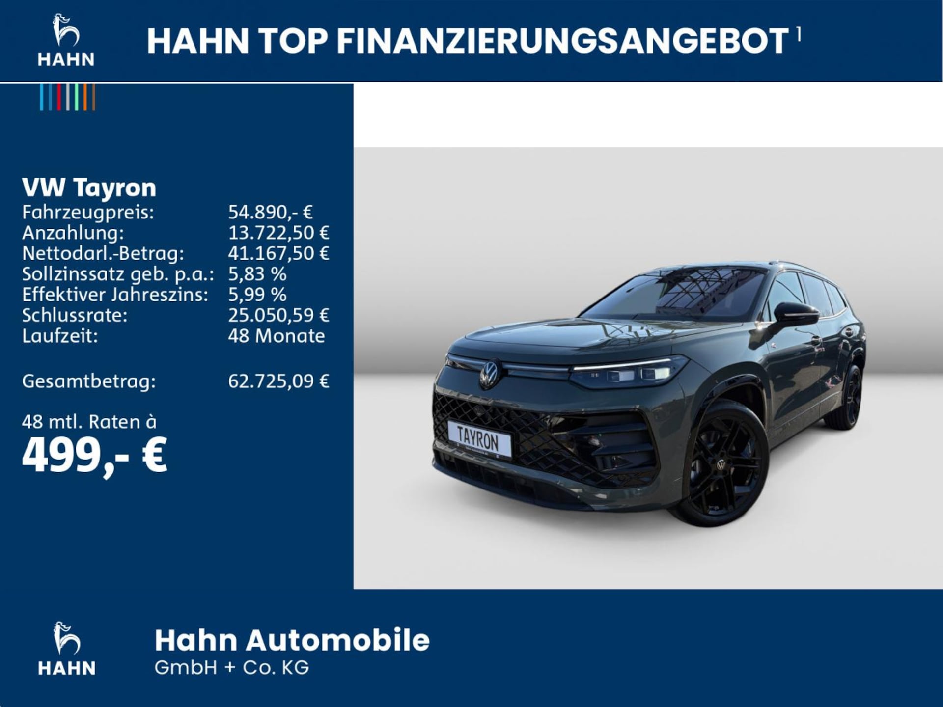 Volkswagen Tayron R-Line