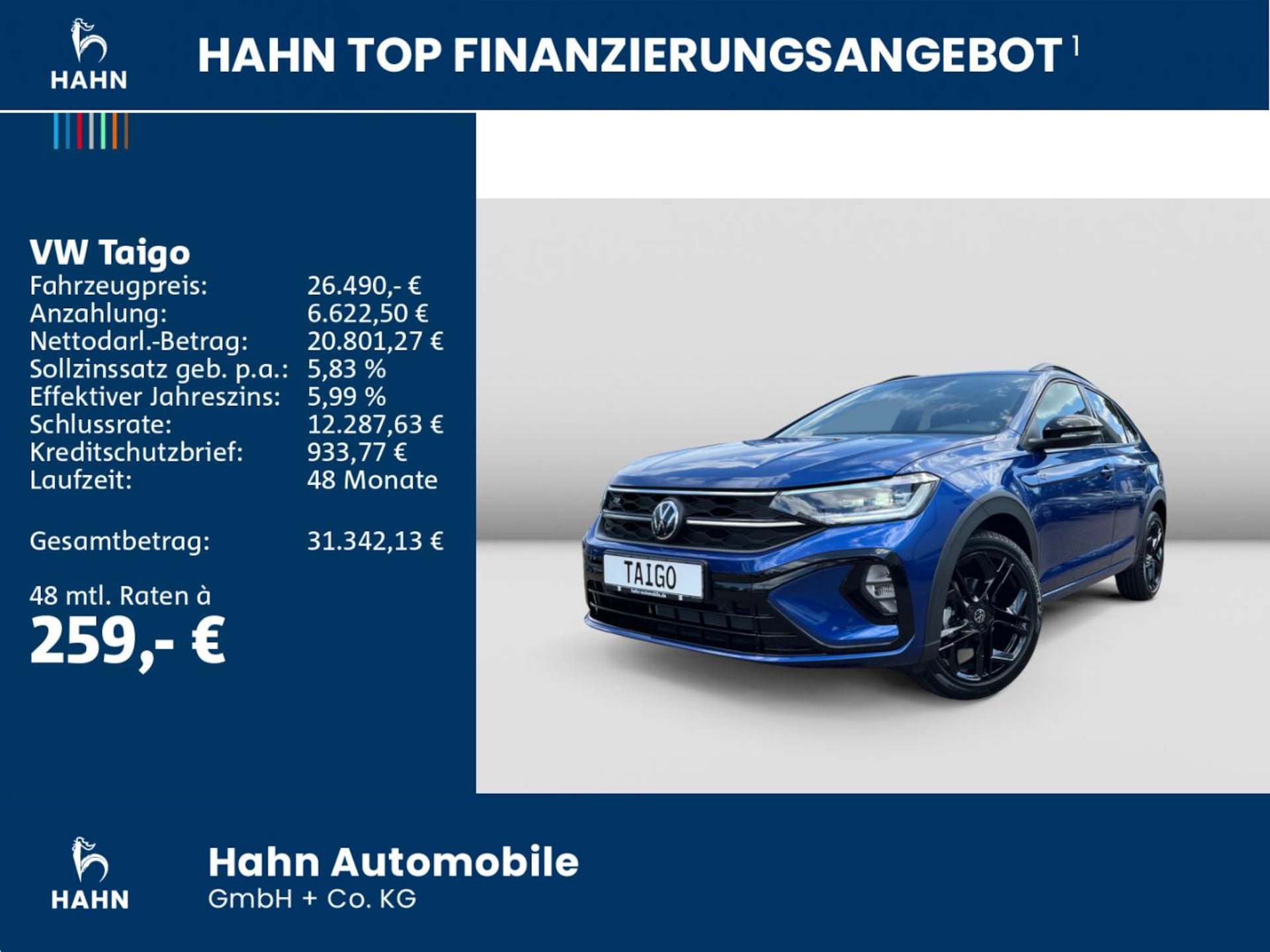 Volkswagen Taigo R-Line