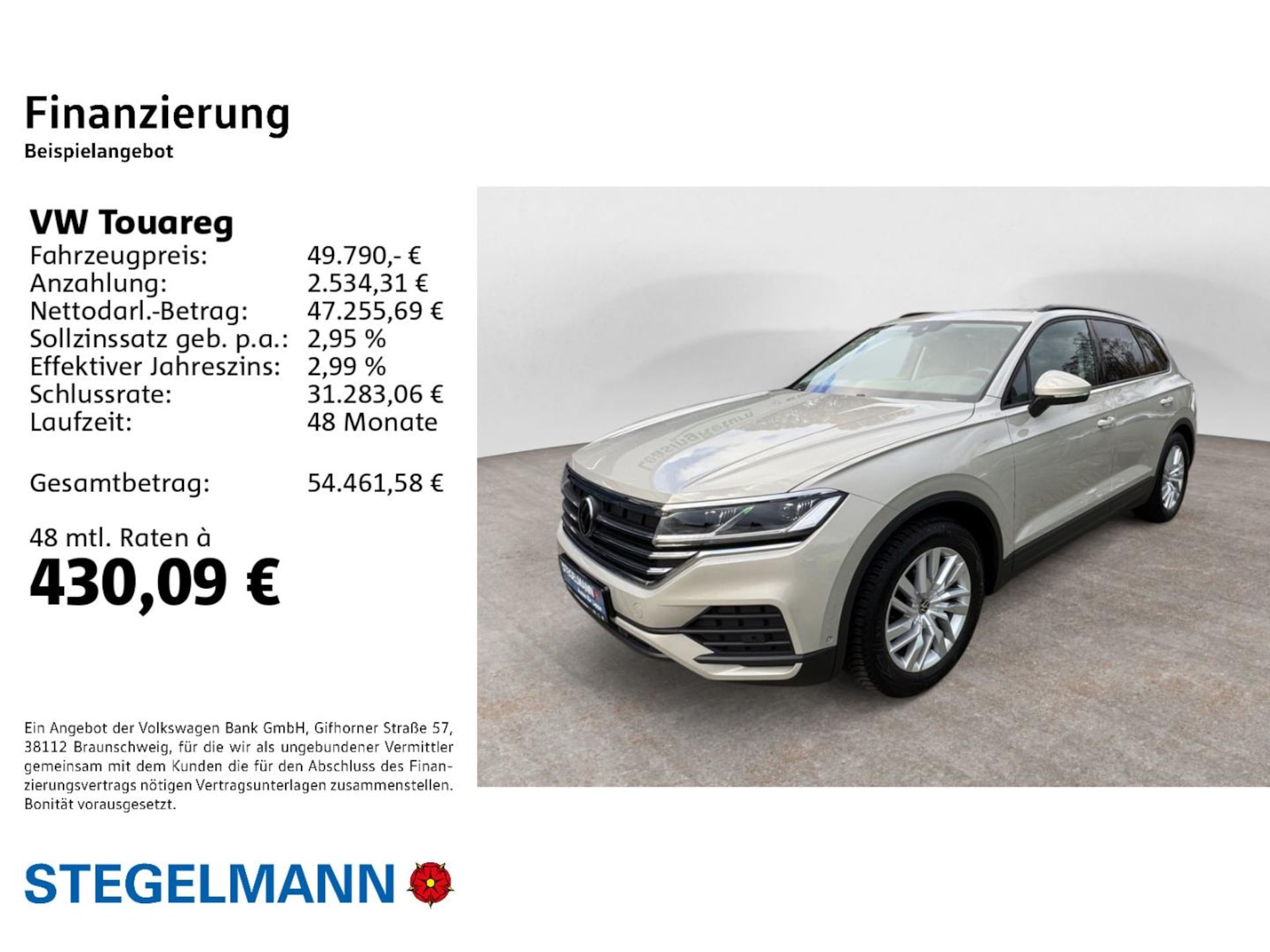 Volkswagen Touareg Basis-Modell