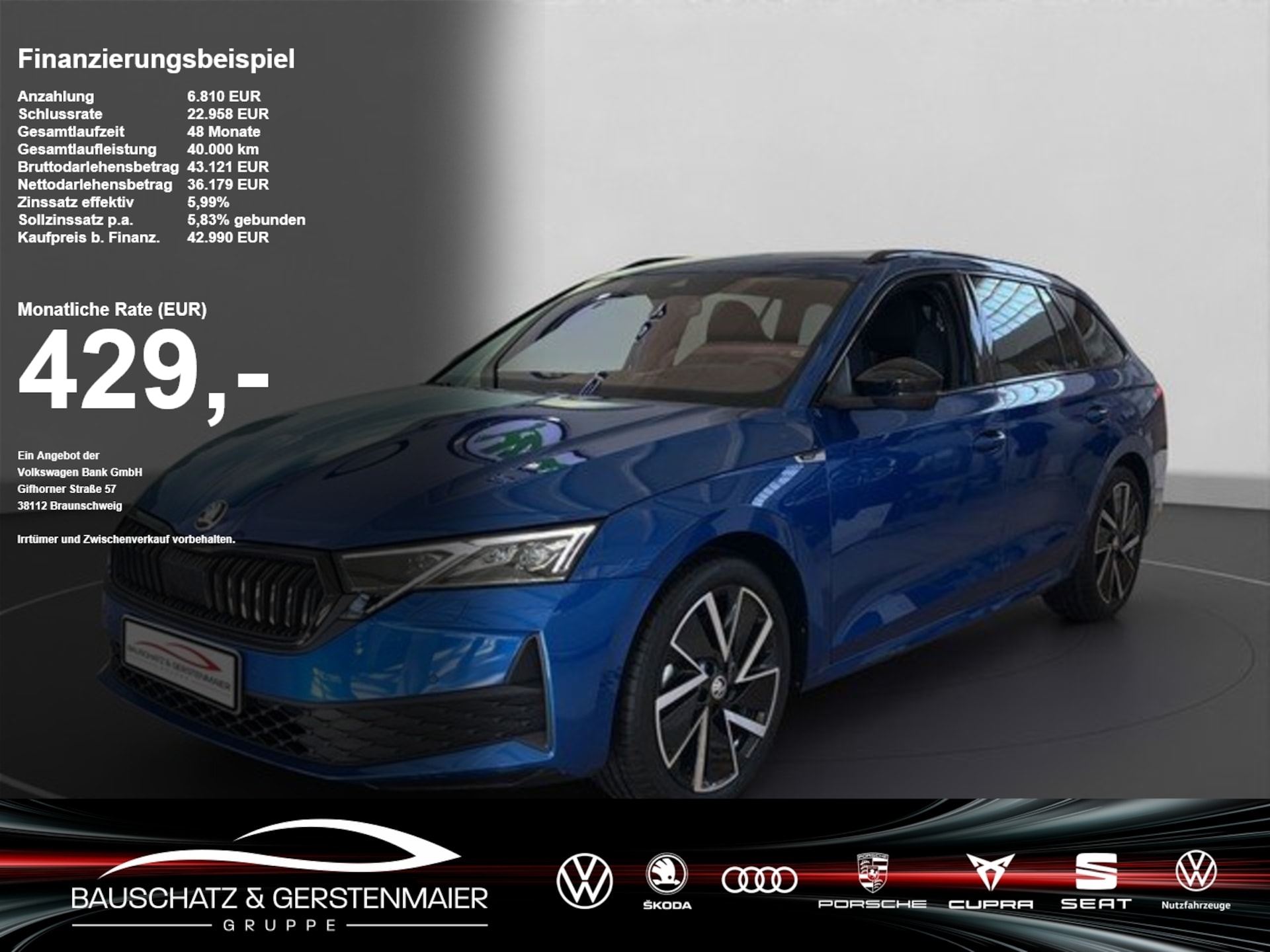 Skoda Octavia Combi Sportline
