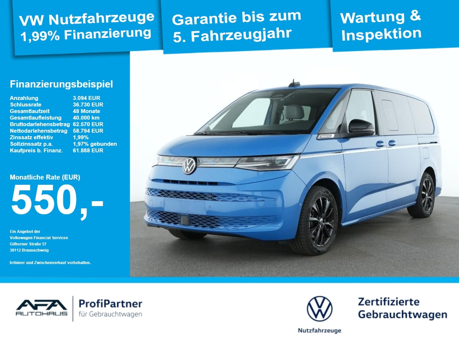 Volkswagen Multivan Langversion