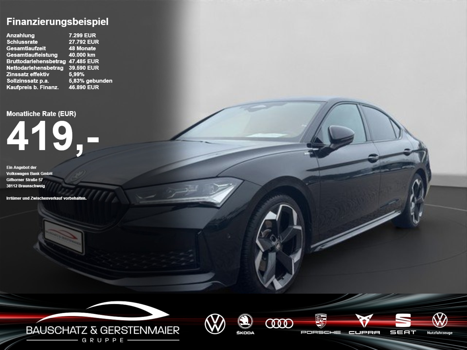 Skoda Superb Sportline