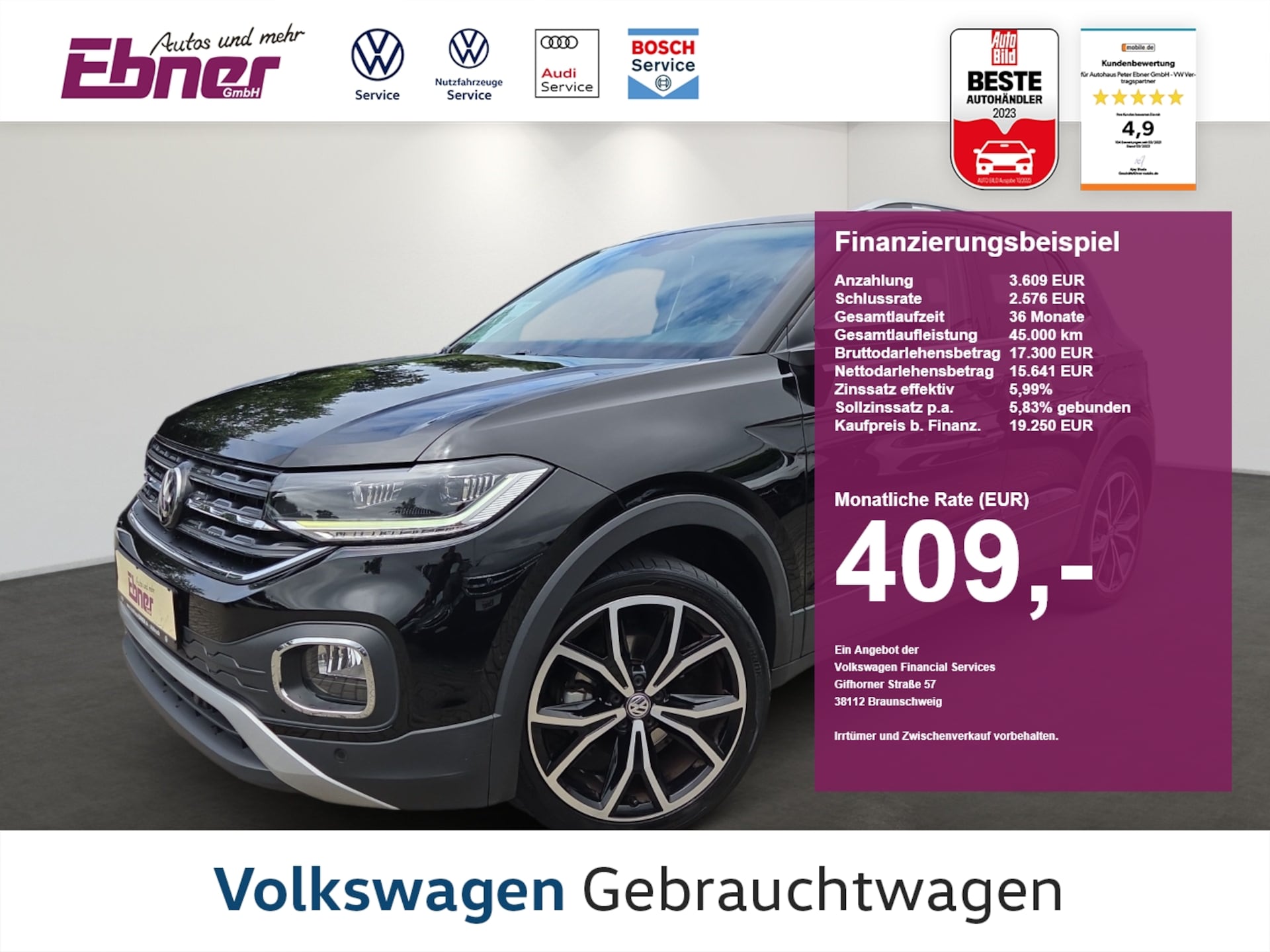 Volkswagen T-Cross Style