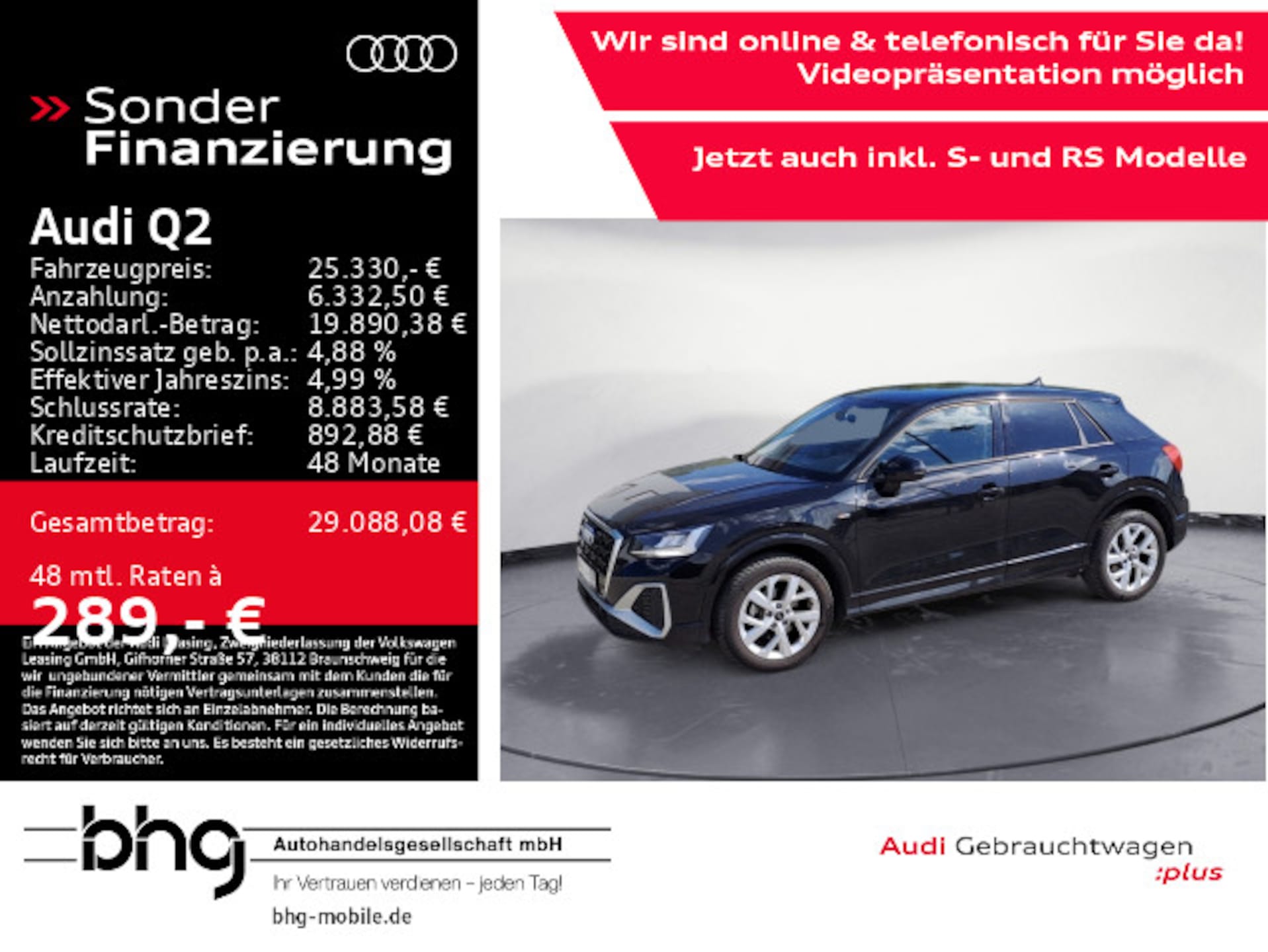 Audi Q2 S line