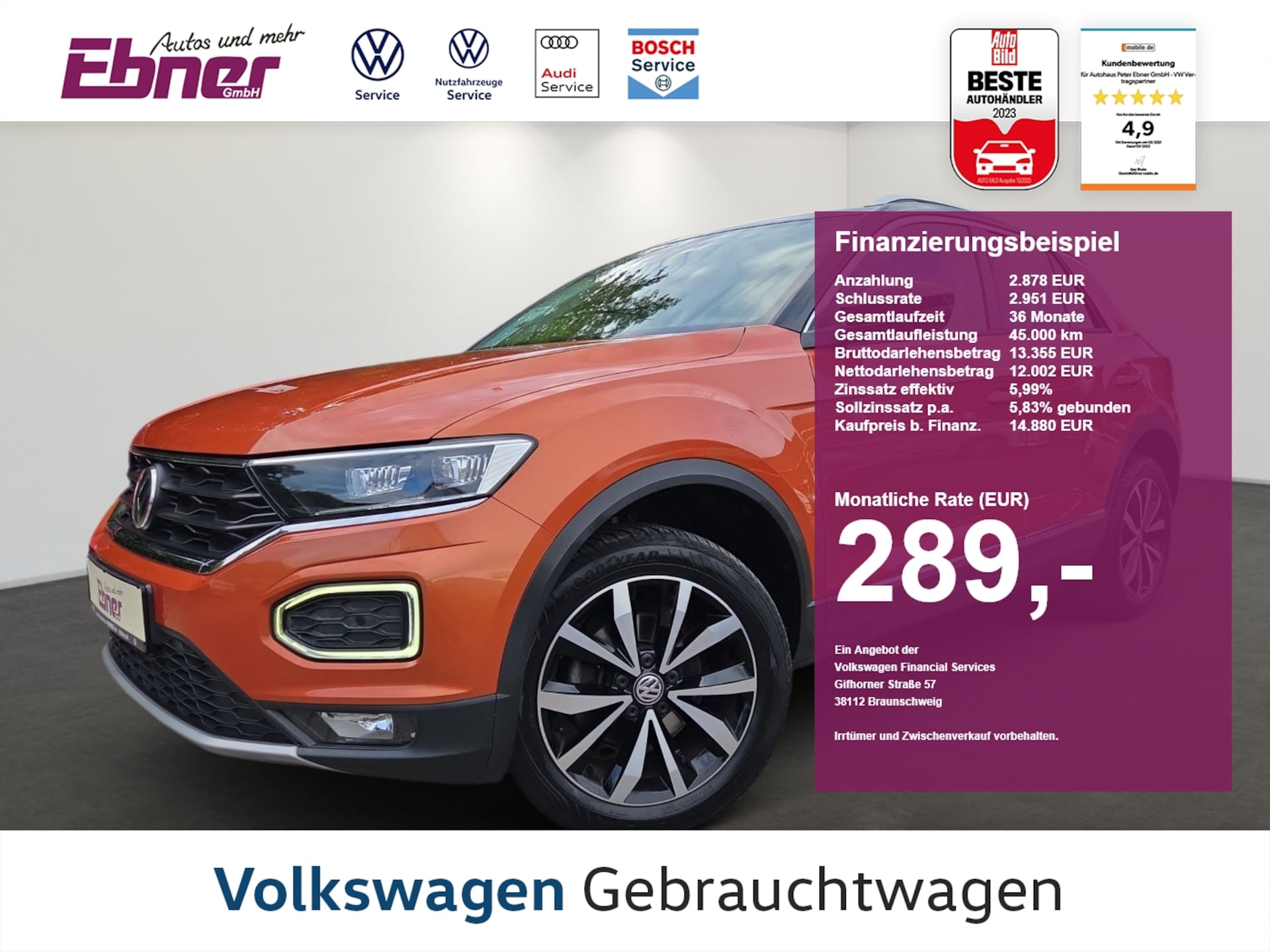 Volkswagen T-Roc Style