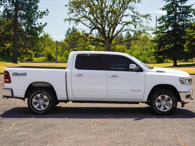 Used 2021 RAM Ram 1500 Pickup Laramie with VIN 1C6SRFJT6MN740579 for sale in Beaverton, OR