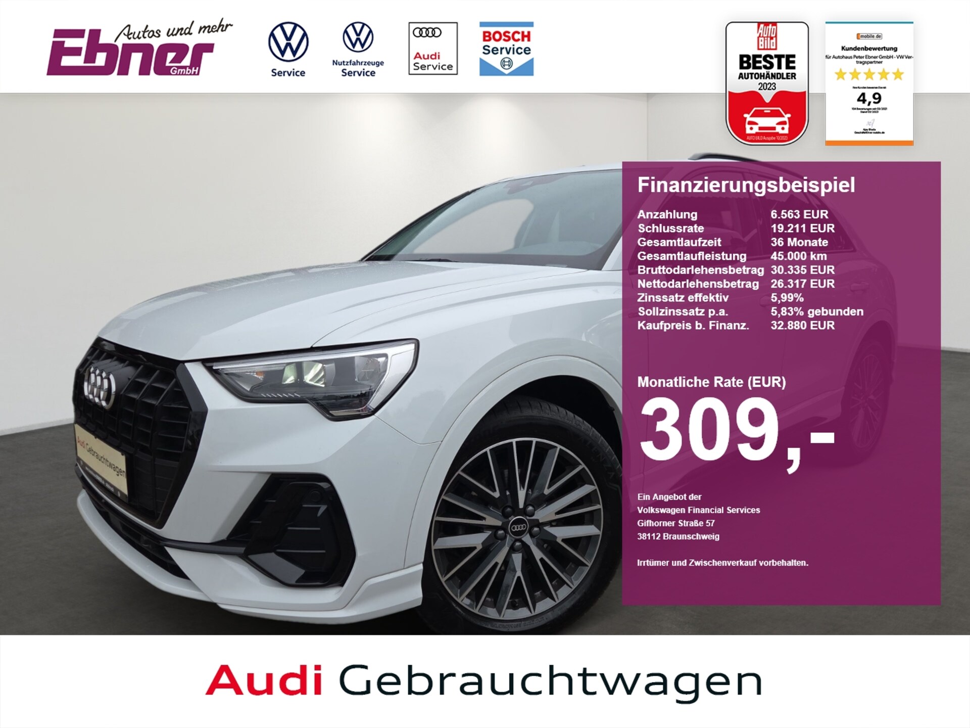 Audi Q3 SUV S line