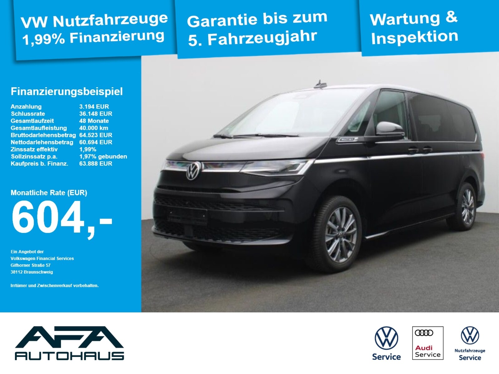 Volkswagen Multivan Langversion