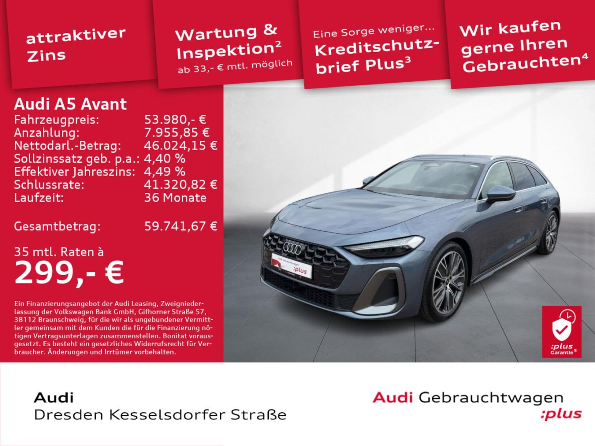 Audi A5 Avant e-hybrid