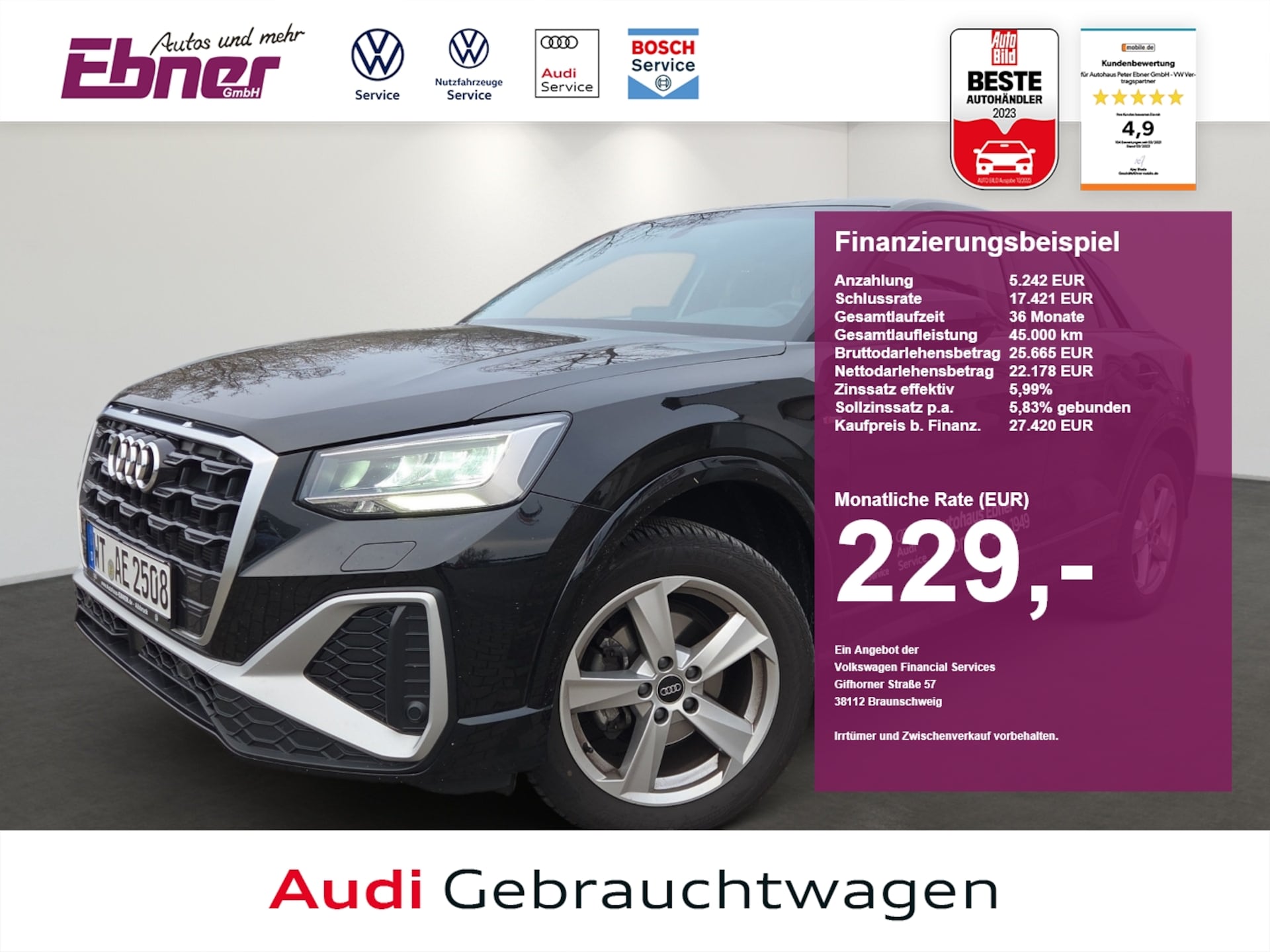 Audi Q2 S line