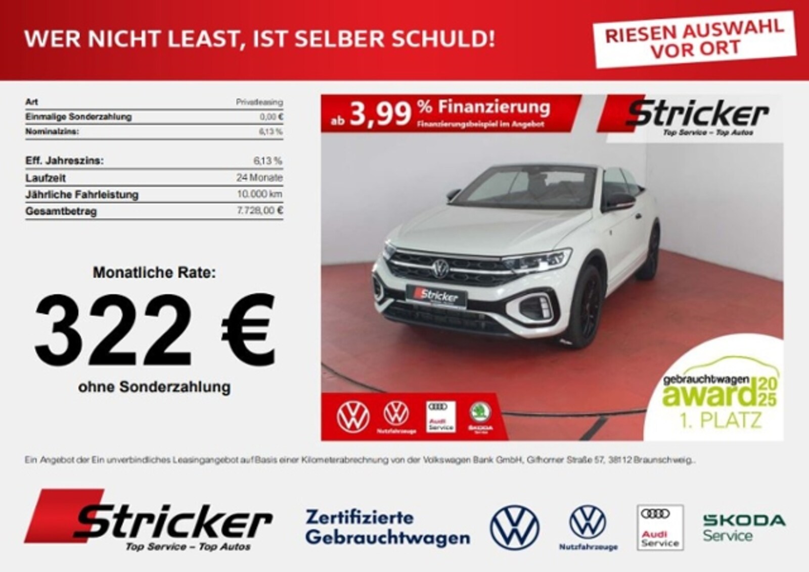 Volkswagen T-Roc Cabriolet