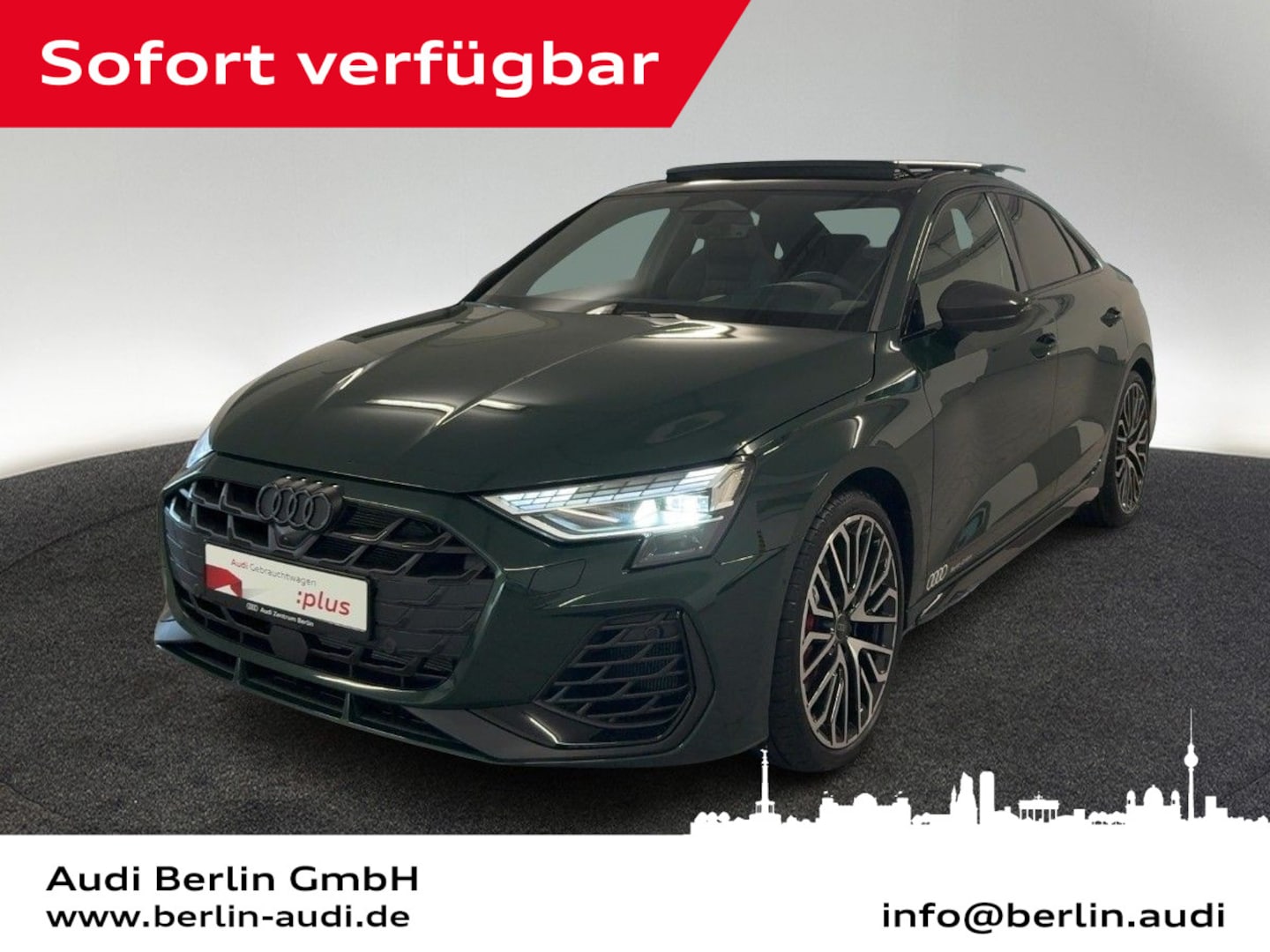Bild über Audi S3 Limousine TFSI quattro S tronic - für weitere Informationen kontaktieren Sie den Audi Partner