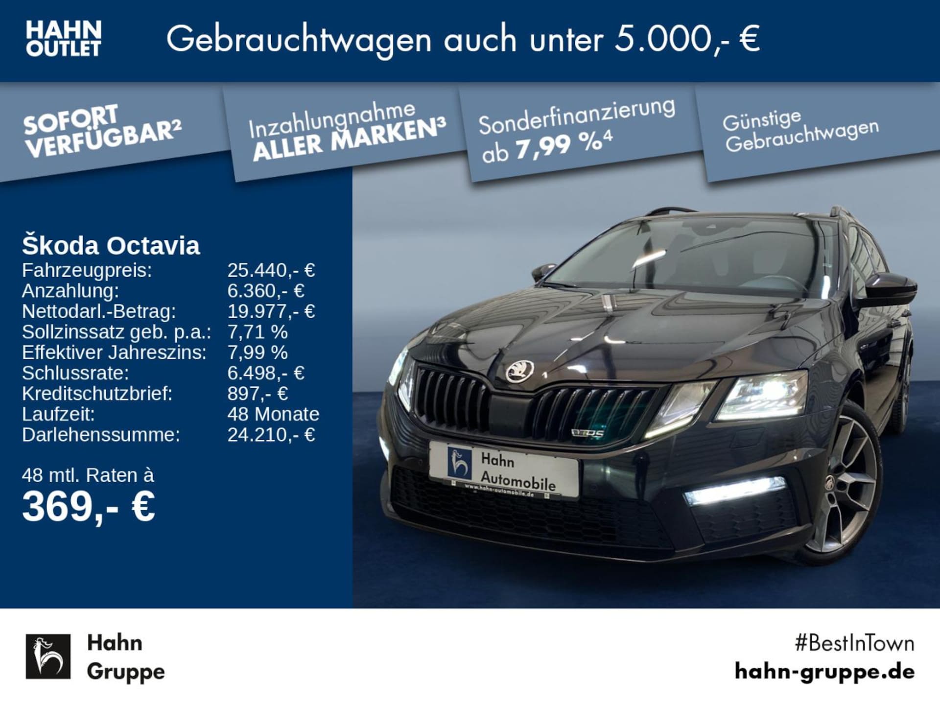 Skoda Octavia Combi RS