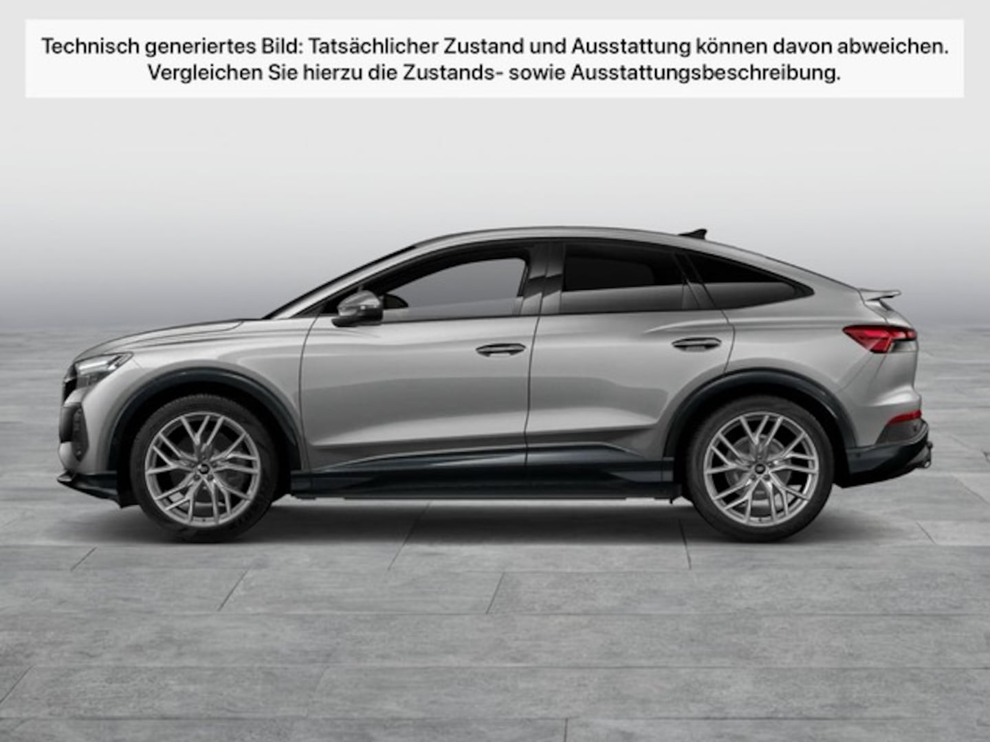 Bild über Audi Q4 Sportback e-tron 55 e-tron quattro - für weitere Informationen kontaktieren Sie den Audi Partner