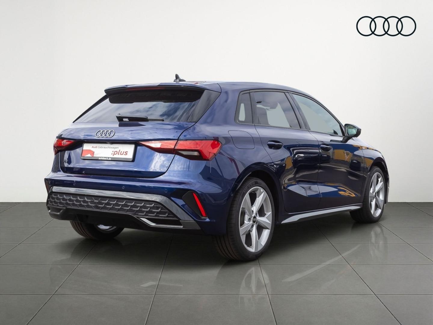 Bild über Audi A3 Sportback S line 35 TFSI S tronic - für weitere Informationen kontaktieren Sie den Audi Partner