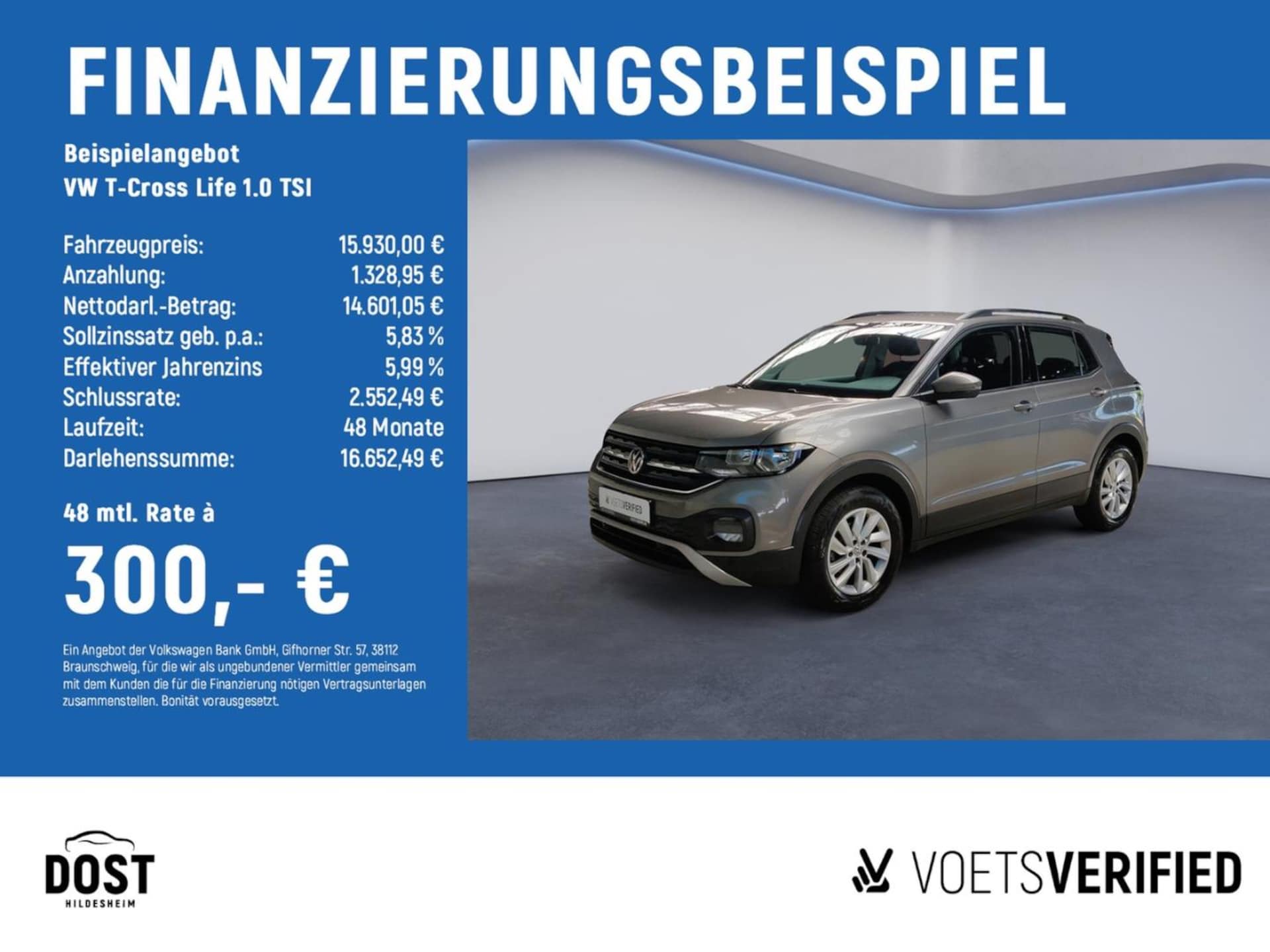 Volkswagen T-Cross Life