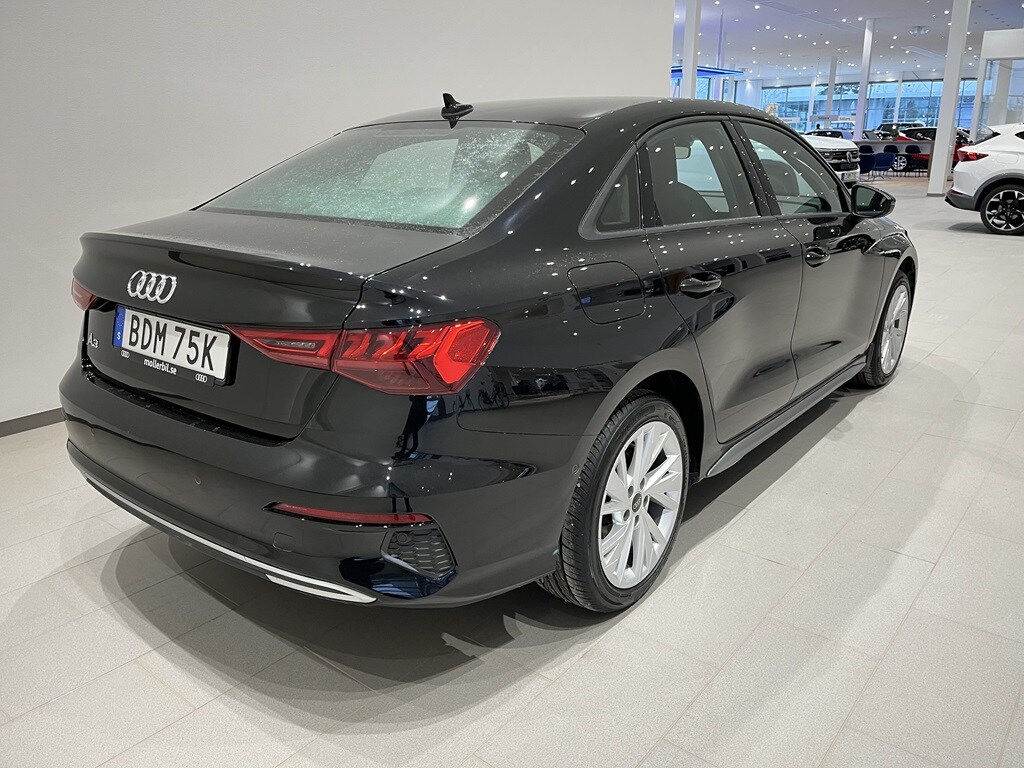 Bild som visar&nbsp;Audi A3 Sedan&nbsp;A3 Sedan 35 TFSI Proline advanced 150 hk S tronic - för mer information kontakta din Audi Partner