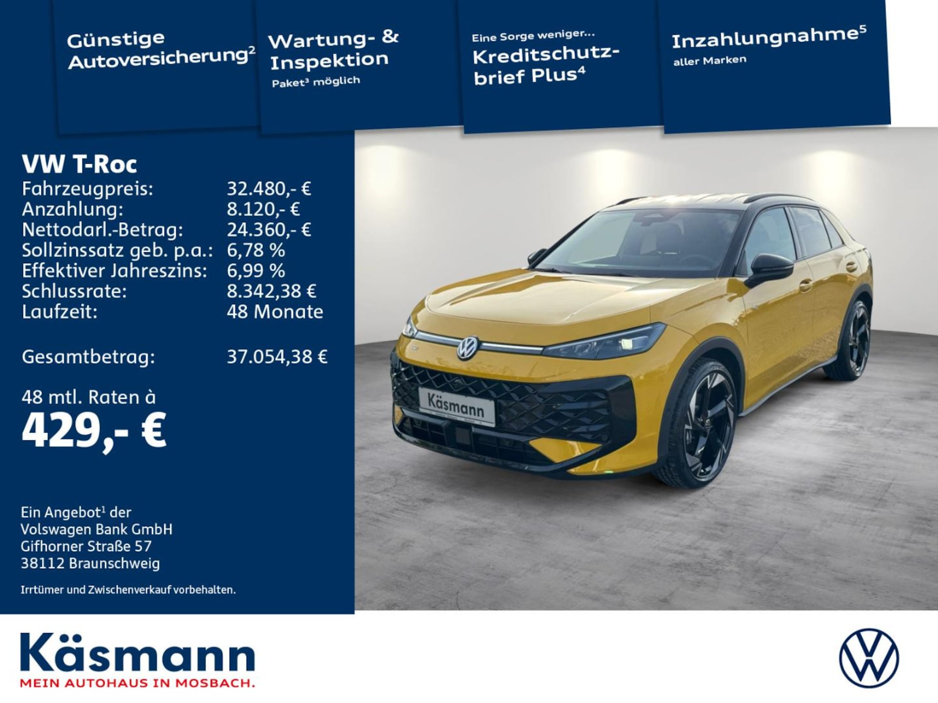 Volkswagen T-Roc R-Line