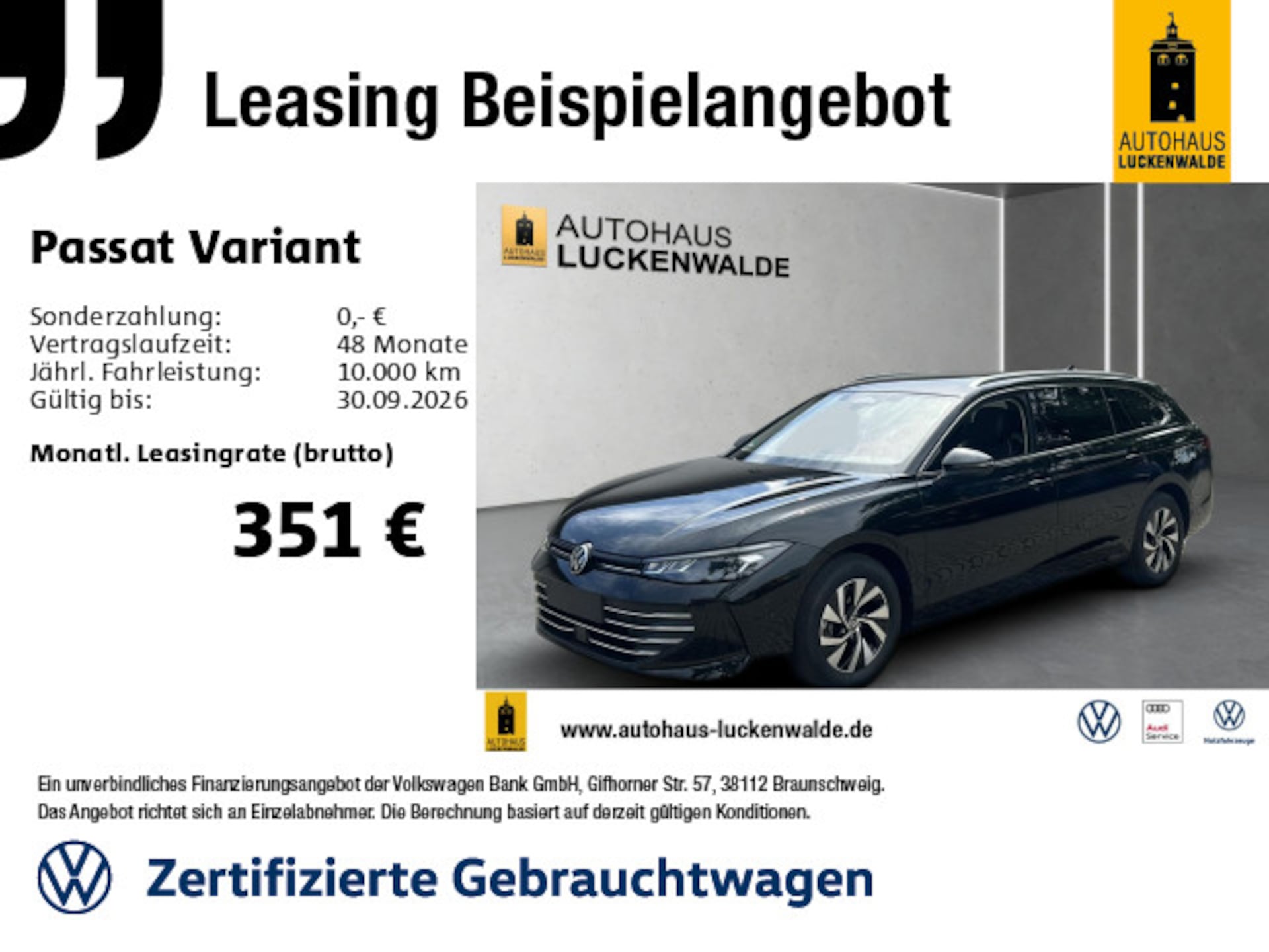Volkswagen Passat Business
