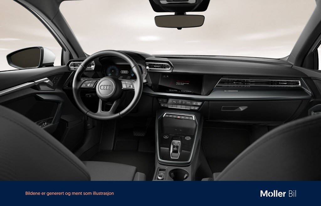 Bild som visar&nbsp;Audi A3 Sportback&nbsp;A3 Sportback TFSI Proline 110 kW S tronic - för mer information kontakta din Audi Partner