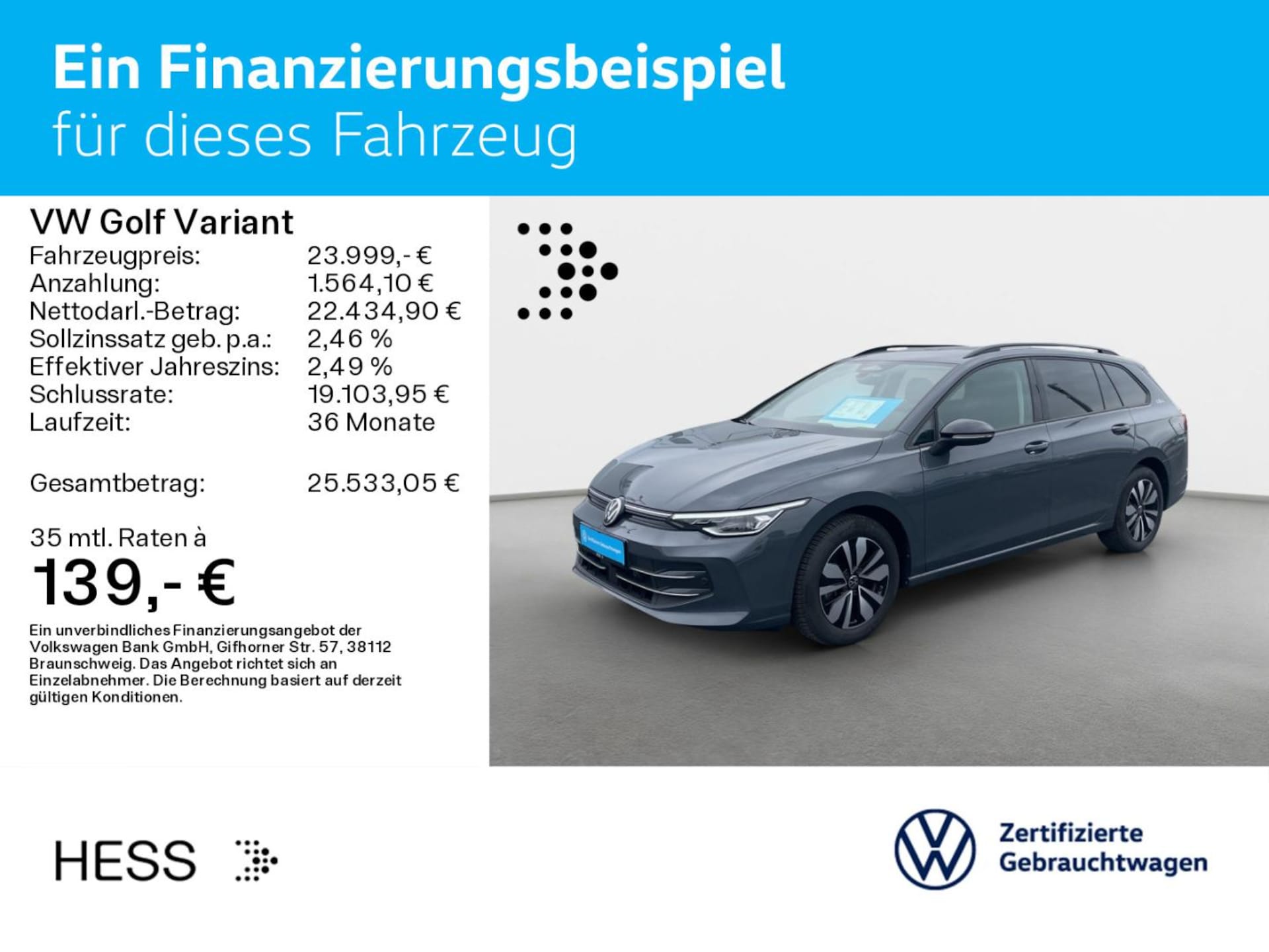 Volkswagen Golf Variant Goal