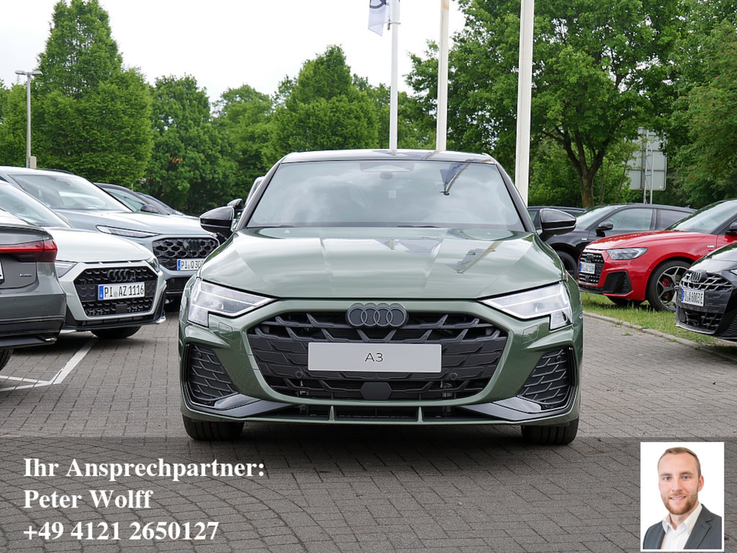Bild über Audi A3 Sportback TFSI e TFSI e 200 kW S tronic - für weitere Informationen kontaktieren Sie den Audi Partner