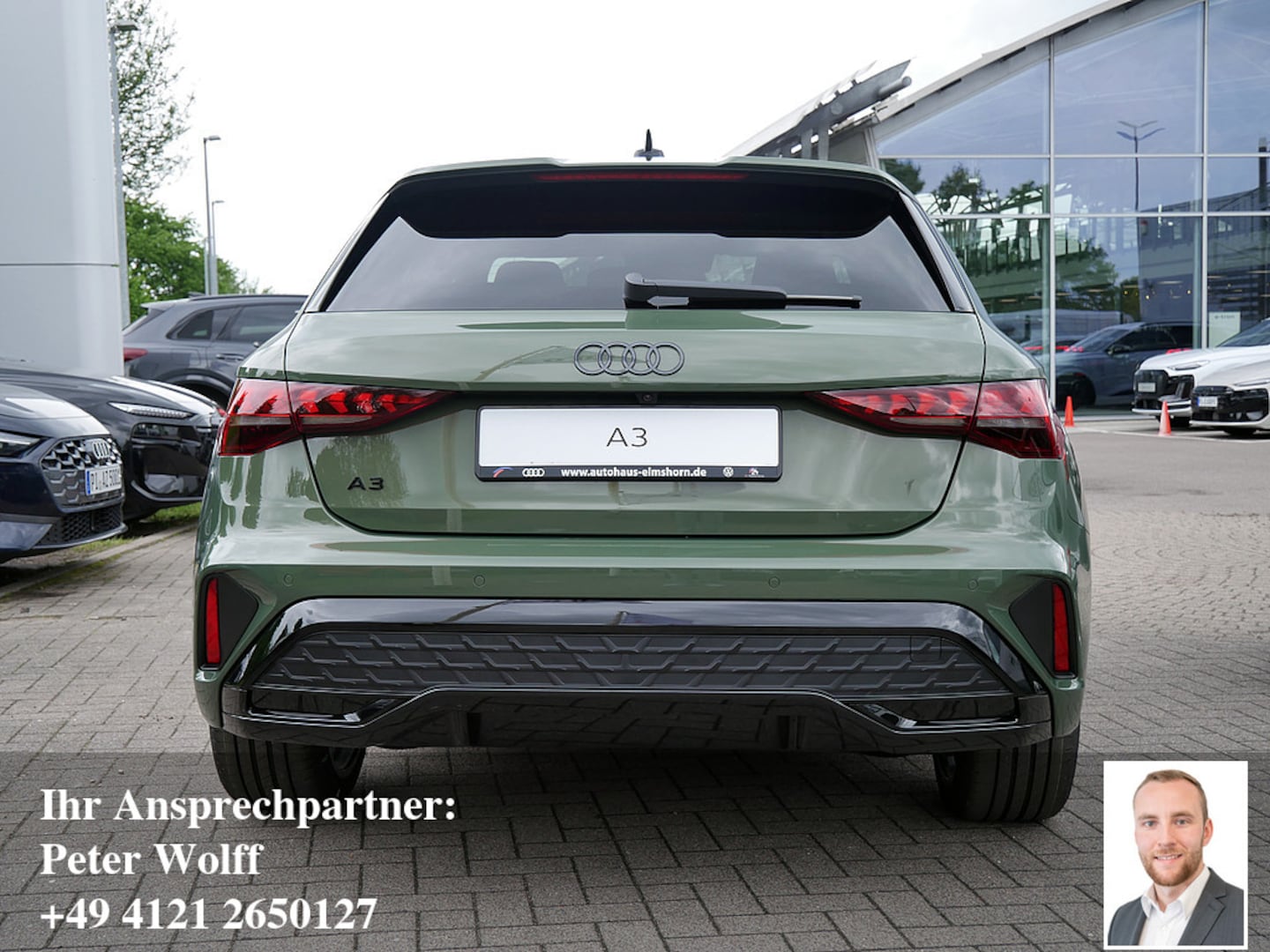 Bild über Audi A3 Sportback TFSI e TFSI e 200 kW S tronic - für weitere Informationen kontaktieren Sie den Audi Partner