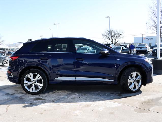 Used 2023 Audi Q4 e-tron Prestige with VIN WA1M2BFZ9PP045902 for sale in Naperville, IL