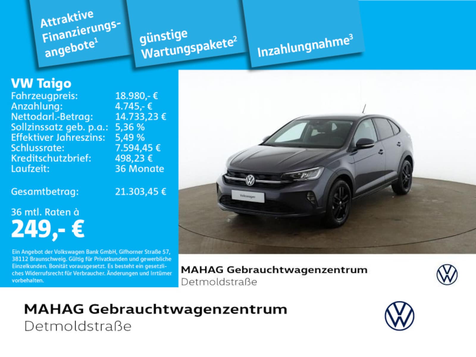 Volkswagen Taigo – Bild 2