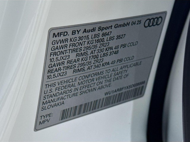 2025 Audi RS Q8 Base - Photo 34