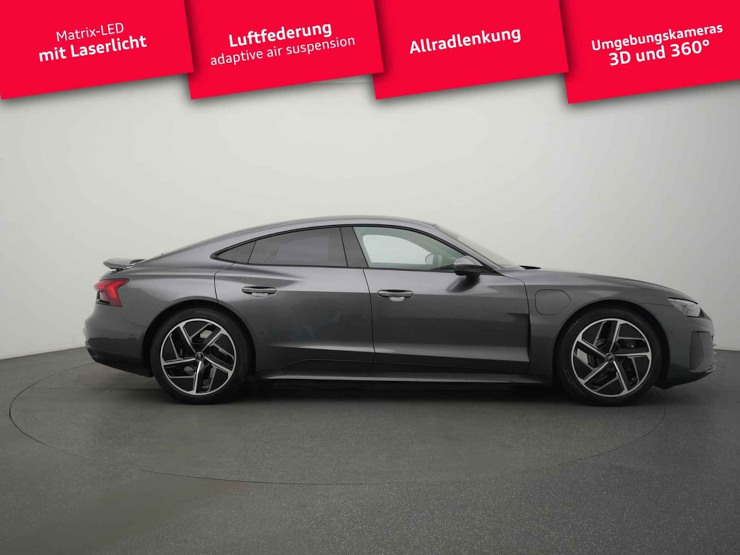 Bild über Audi e-tron GT e-tron quattro - für weitere Informationen kontaktieren Sie den Audi Partner