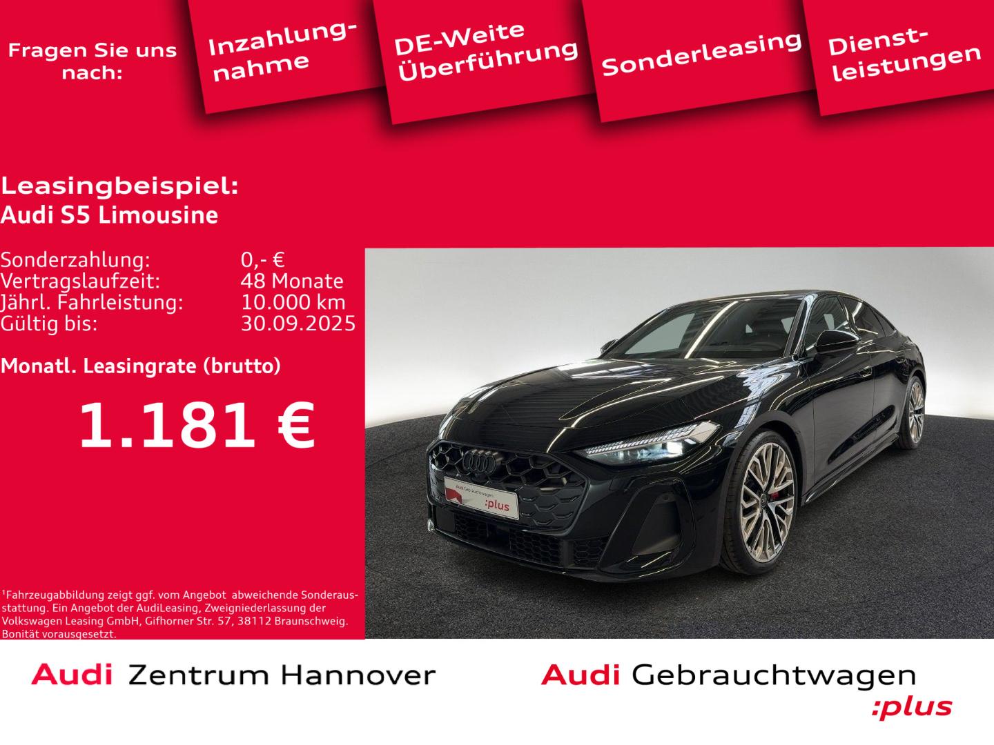 Image about Audi S5 Limousine TFSI 270 kW S tronic
