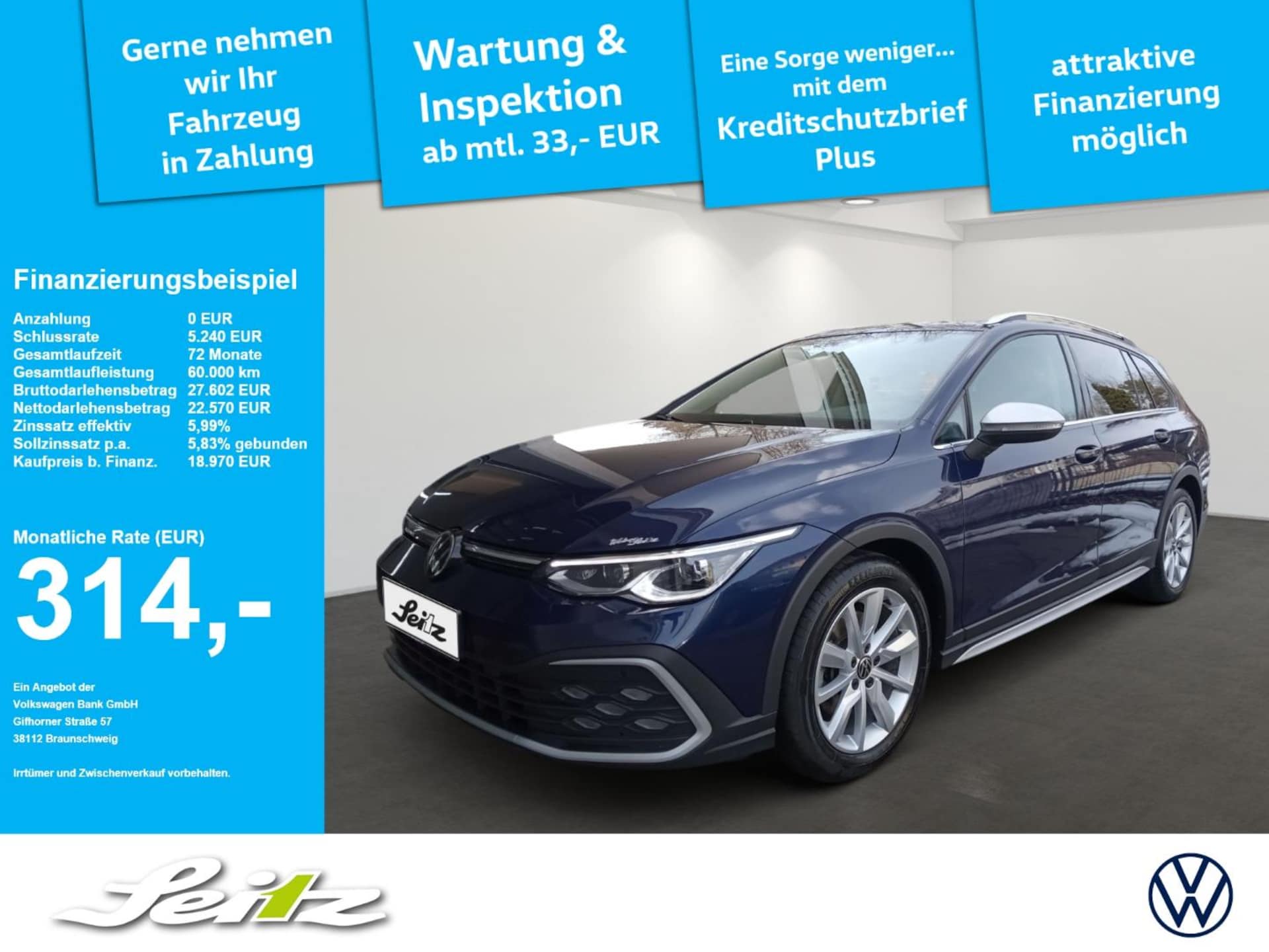 Volkswagen Golf Variant Alltrack