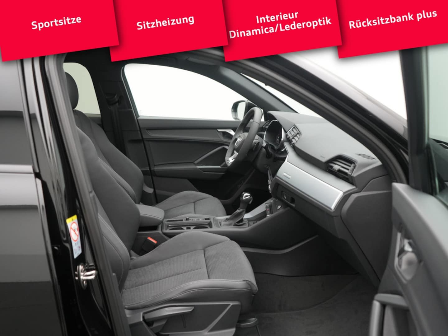 Bild über Audi Q3 Sportback TFSI 110 kW S tronic - für weitere Informationen kontaktieren Sie den Audi Partner