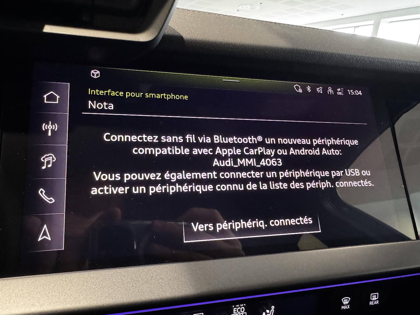 Image about Audi A3 Sportback S line 35 TFSI Hybride 110 kW (150 ch) S tronic