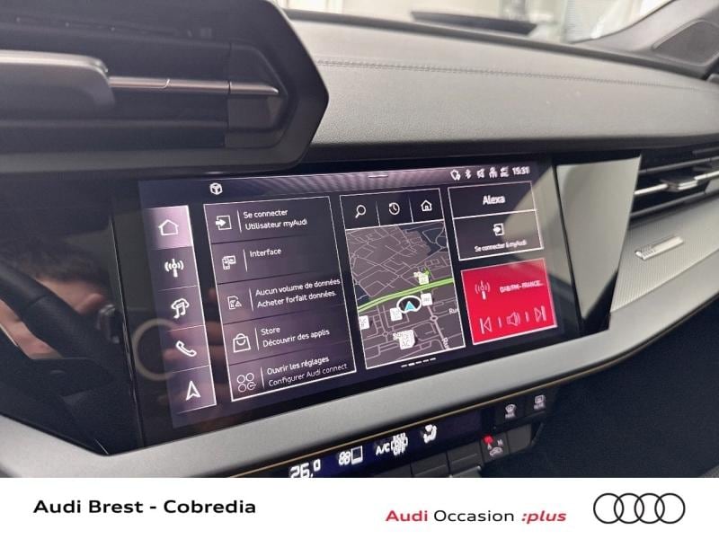 Image about Audi A3 Sportback TFSI e S line 40 TFSI e 150 kW (204 ch) S tronic
