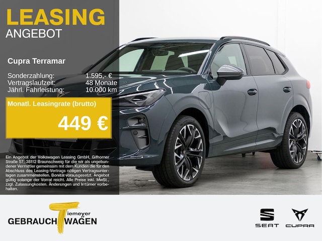 CUPRA Terramar 1.5 e-HYBRID DSG VZ REAR VIEW NAVI HuD CLIMA LM20 SITZHZ (S1004825)